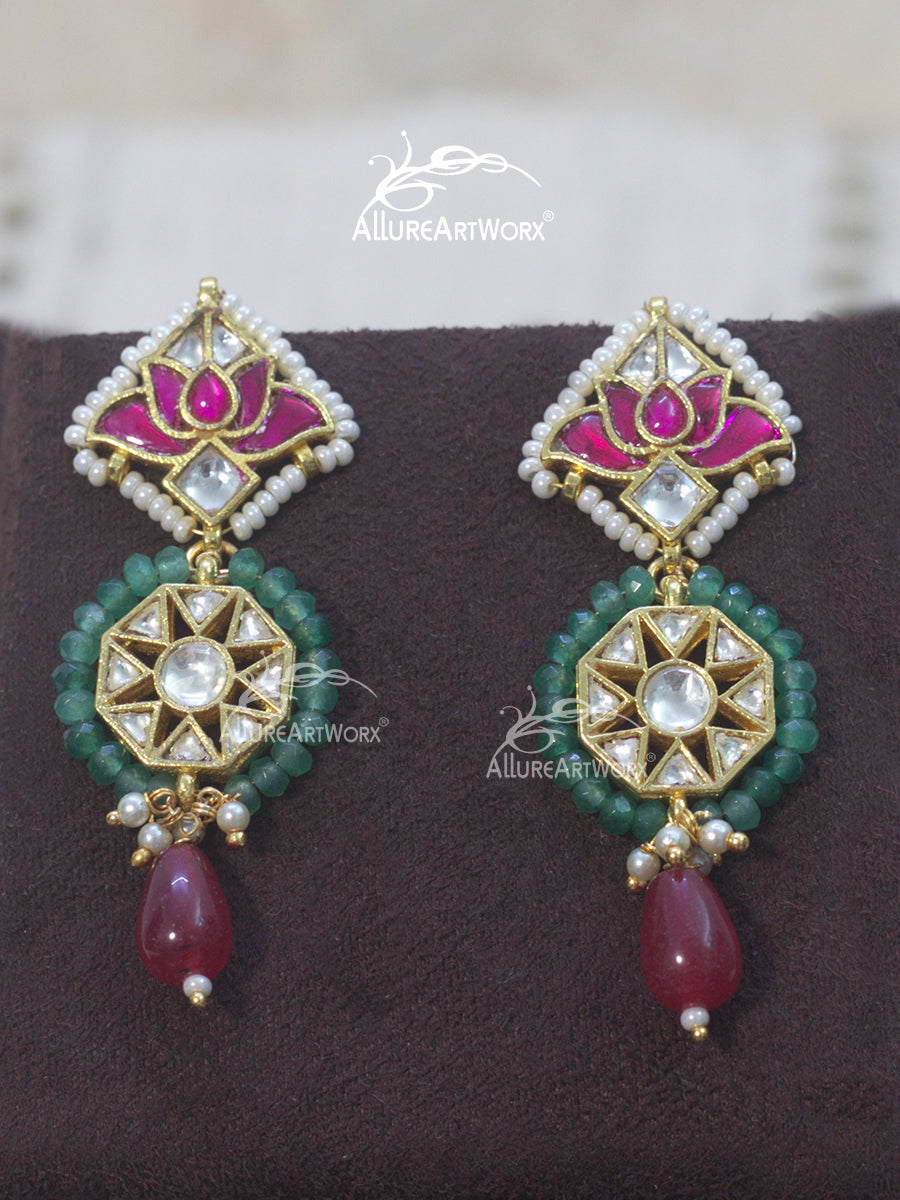 Lotus Earrings